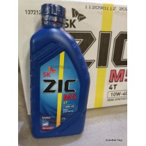 Полусинтетическое моторное масло ZIC M5 10W40 1 литр